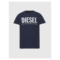 Diesel T-shirt - TDIEGOLOGO TSHIRT dark blue