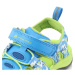 Alpine Pro Grobo Dětské sandály KBTA362 neon atomic blue