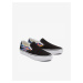 Černé pánské vzorované tenisky VANS Classic Slip On