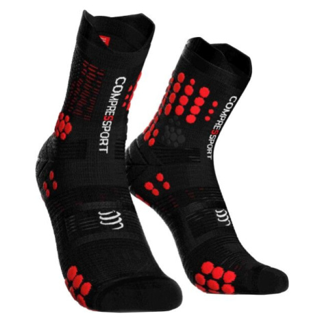 Compressport RACE V3.0 TRAIL Běžecké ponožky, černá, velikost