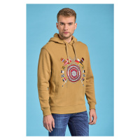 MIKINA GANT D1. RW SWEAT HOODIE hnědá