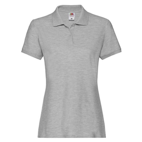 Grey Polo Fruit of the Loom