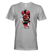 Pánské tričko Deadpool Hellboy -  tričko pro milovníky humoru a filmů