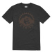 Etnies pánské tričko Spoke Tech Black/Brown | Černá