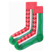 Ombre Pánské veselé ponožly Zander zeleno-růžová ruznobarevne