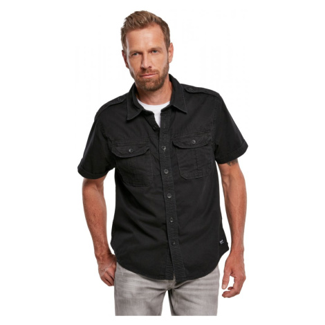 Vintage Shirt shortsleeve - black Brandit