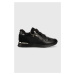 Sneakers boty Mexx Fleur černá barva