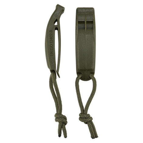 Signal Whistle Molle 2-Pack olivový Brandit