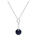 Preciosa Tajemný stříbrný náhrdelník s pravou perlou Vanua 5304 20