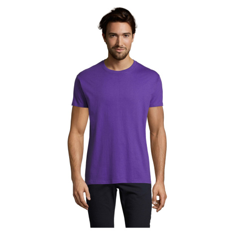 SOĽS Imperial Pánské triko s krátkým rukávem SL11500 Dark purple SOL'S