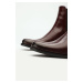 Kotníkové boty Gino Rossi 8484-05A Přírodní kůže (useň) - Lícová