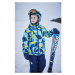 Chlapecká lyžařská bunda COLOR KIDS Ski jacket AOP, AF 10.000, blue I