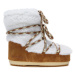 MOON BOOT-LIGHT LOW SHEARLING, whisky/off white Hnědá