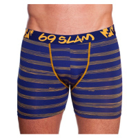 Pánské Boxerky 69SLAM fit stripes navy