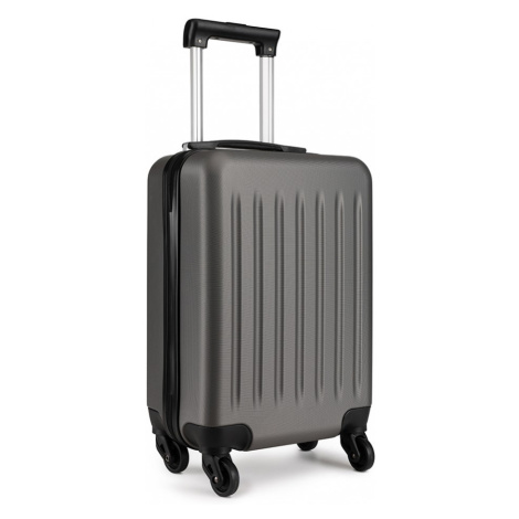 Šedý cestovní kvalitní prostorný malý kufr Bartie Lulu Bags