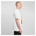 Tričko Urban Classics Pray Painting Oversize Tee White