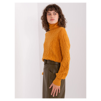 Sweter AT SW model 19014708 ciemny żółty - FPrice