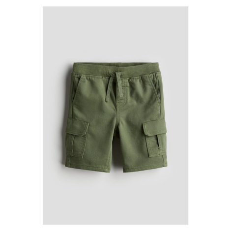 H & M - Cargo shorts - zelená H&M