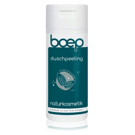 Boep Natural Shower Scrub tělový peeling s mořskou solí 220 ml