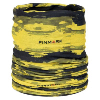 Finmark FSW-204 Multifunkční šátek s fleecem, žlutá, velikost
