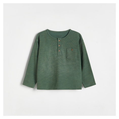 Reserved - Babies` blouse - Zelená