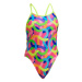 Funkita curly wurly single strap one piece girls