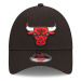 New Era Chicago Bulls Home Field Black 9FORTY A-Frame Trucker Cap