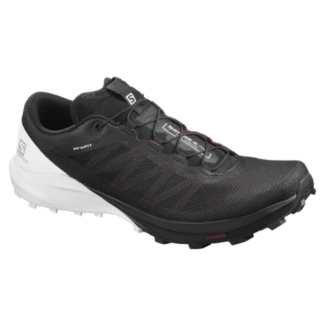 Pánské běžecké boty Salomon Sense 4 PRO černo-bílé, UK 12 | Modio.cz