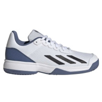 adidas COURTFLASH K Dětská tenisová obuv, bílá, velikost 38