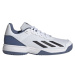 adidas COURTFLASH K Dětská tenisová obuv, bílá, velikost 38 2/3