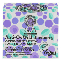 NATURA SIBERICA Blueberry Siberica Noční obnovující pleťová krémová maska 50 ml