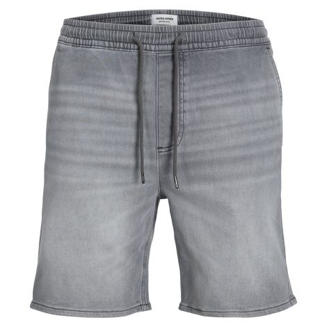 Jack&Jones Pánské kraťasy JJICHRIS Relaxed Fit 12249154 Grey Denim Jack & Jones