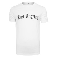 Los Angeles Wording Tričko bílé