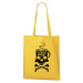 DOBRÝ TRIKO Bavlněná taška s potiskem Decaf Barva: Žlutá