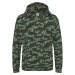 Just Hoods Dětská mikina přes hlavu JH014J Green Camo