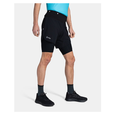Pánské kompresní běžecké kalhoty Kilpi BERGEN-M černá