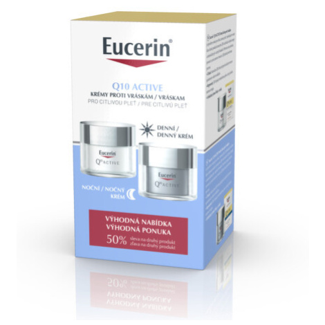 EUCERIN Q10 ACTIVE denní+noční krém 2x50ml