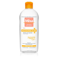 MIXA Niacinamide Glow micelární voda pro rozjasnění pleti 400 ml