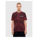 Diesel T-shirt - T JUSTN47 burgundy with a tie-dye pattern