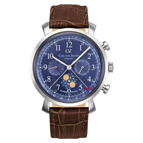 Carl von Zeyten CVZ0015BL Urach Moonphase 40mm