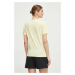 Bavlněné tričko Fila Biendorf žlutá barva, FAW0452