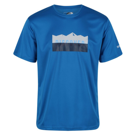 Pánské funkční tričko Regatta FINGAL VI modrá