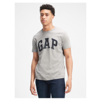 Šedé pánské tričko GAP logo
