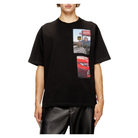 Tričko diesel t-boxt-t3 t-shirt black