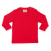 Larkwood Kojenecké tričko s dlouhým rukávem LW021 Red