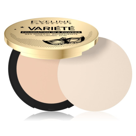 Eveline Cosmetics Variété minerální kompaktní pudr s aplikátorem odstín 01 Light 8 g