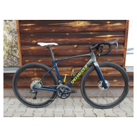 Specialized Roubaix Expert 54 gloss dusty turquoise-cast blue/charcoal/hyper 2020 Barva: modrá