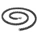 Daniel Dawson Pánský náhrdelník Jerome - 5 mm, byzantský řetízek, chirurgická ocel NH1218-XL0100