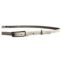 Penny Belts Dámský kožený opasek 15-1-00 White 90 cm