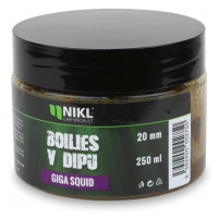 Nikl Boilies v Dipu Giga Squid 250g Průměr: 20mm